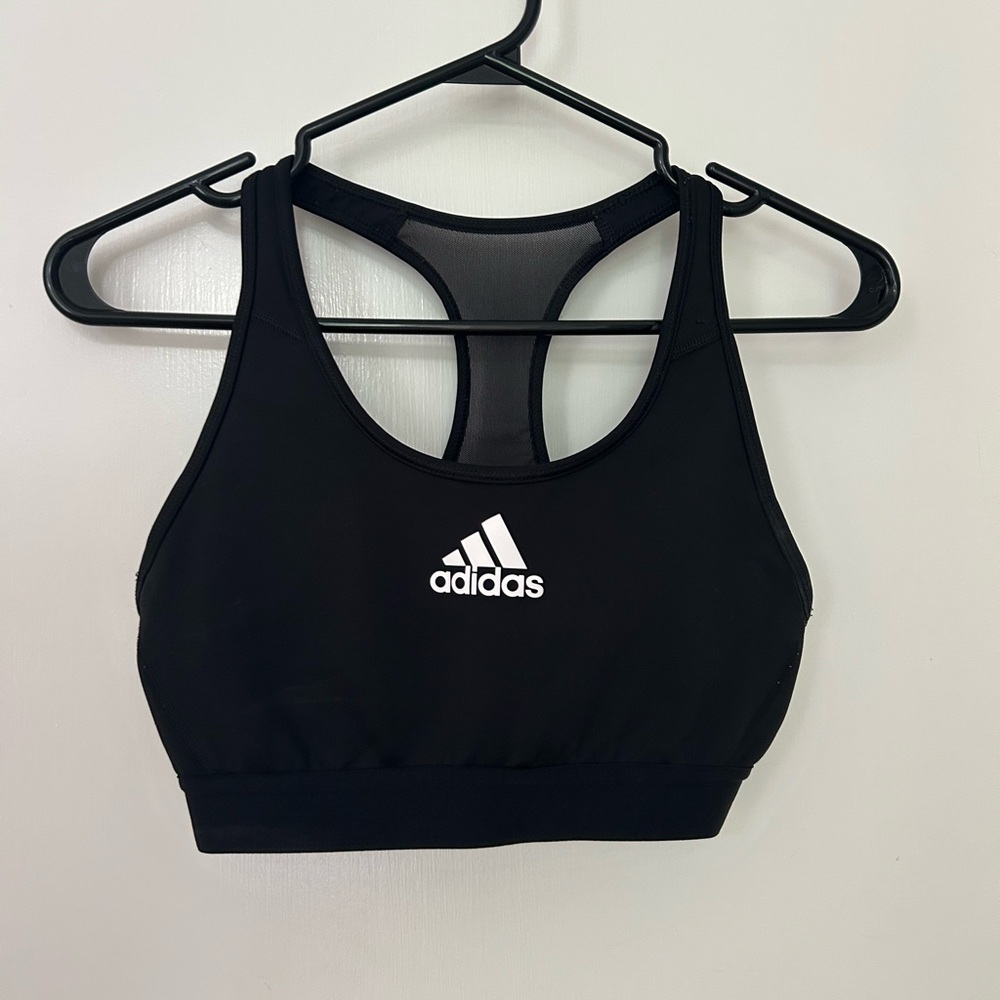 Adidas Black Racerback Sports Top